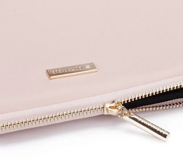 Alt view image 5 of 5 - Comfyable Laptop Sleeve 15 Inch 14 Inch, Computer Bag Compatible with 15" MacBook Air (Snug Fit) M4 2025 & 14" MacBook Pro (Loose Fit) - Cute Cover Case for Women- Pink & Black