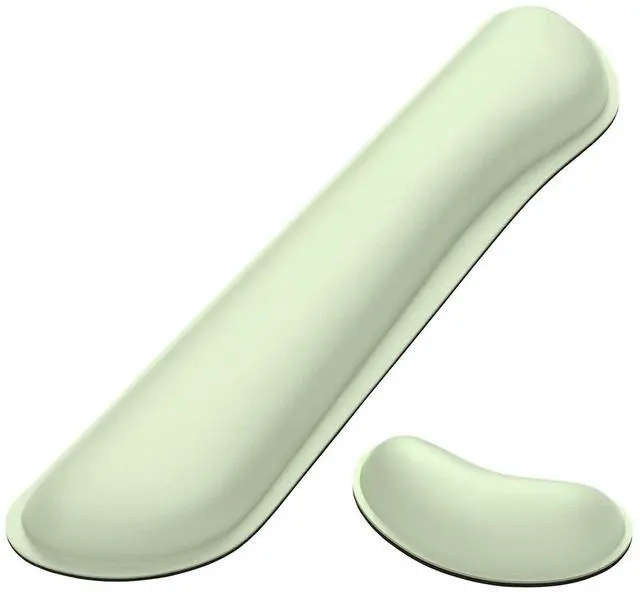 Alt view image 2 of 5 - Lake Green Keyboard and Mouse Wrist Rest Set & Extended Mouse Pad