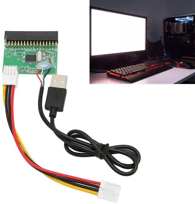 Alt view image 5 of 5 - Demeras 1 44MB 3 5in Floppy Drive Connector, Durability Portable Practical Plug and Play Floppy Drive Connector for Motherboard