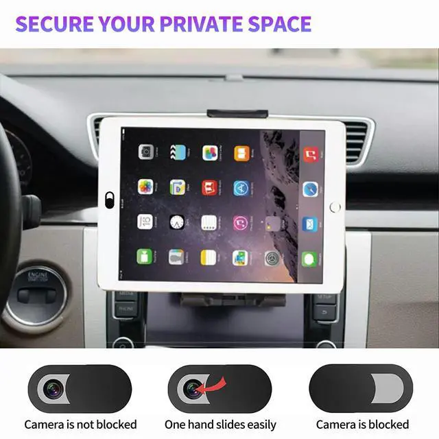 Alt view image 5 of 5 - Case for All-New Kindle Fire HD 10 & 10 Plus Tablet 10.1(11th Generation 2021 Release) with 2 * Camera Privacy Covers, Dikoer 360 Degree Rotating Adjustable Stand Smart Cover, Purple Flower