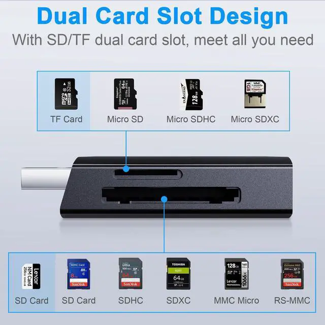 Alt view image 3 of 5 - Surface Pro 6/Pro 5/Pro 4 USB3.0 Hub Docking Station, Surface Pro USB Hub Adapter, SD/TF Slot, 4K@30Hz HDMI Converter Surface Accessories Multiport Dongle for Microsoft Surface Pro 6/5/4