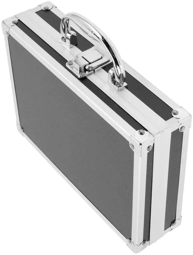 Main image of COLLBATH Box Aluminum Hard Cases Emergency Kit Cash Money Hard Case Suitcase Laptop Carrying Case Case Cosmetic Carrying Case Laptop Briefcase Home Tools Portable Travel Flat