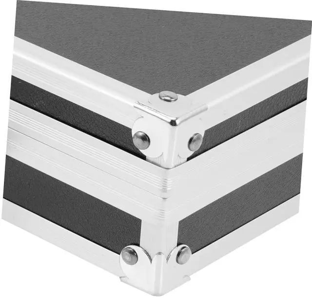 Alt view image 4 of 5 - COLLBATH Box Aluminum Hard Cases Emergency Kit Cash Money Hard Case Suitcase Laptop Carrying Case Case Cosmetic Carrying Case Laptop Briefcase Home Tools Portable Travel Flat