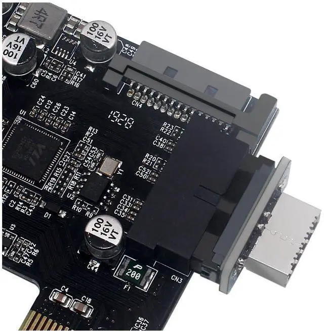 Alt view image 4 of 5 - COMeap USB 3.2 Gen 2 Header Adapter and USB 3.0 Header Splitter