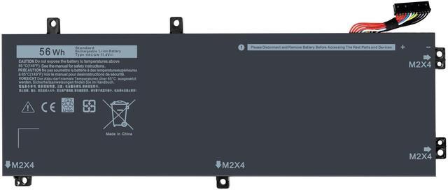 Main image of RRCGW H5H20 56WH Laptop Battery for Dell XPS 15 9550 15-9550 9560 9570 9590 Precision 15 5510 5520 5530 5540 M5510 M5520 Series Notebook P56F P56F001 62MJV M7R96 0RRCGW 062MJV 5D91C 05D91C 3-Cell