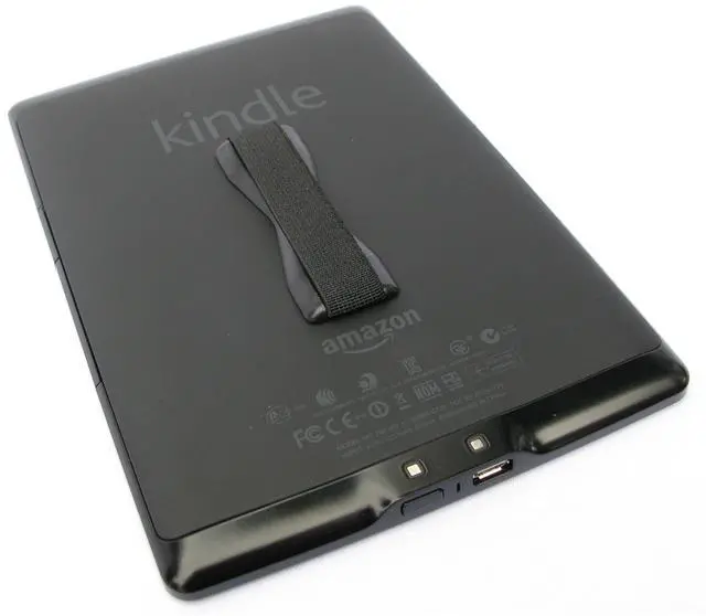 Alt view image 5 of 5 - LOVEHANDLE Tablet/XL Grip for Most Tablets and Large Smartphones, Black and Mauve Rose Elastic Strap Finger Grip with Black Base (LHT-01-BLK-ROSE, Pack of 2)