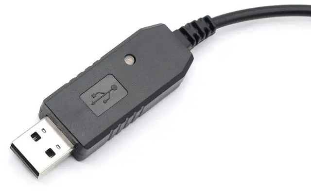 Alt view image 3 of 4 - (6PCS) UV-5R USB Charger Cable UV-5R USB Charging Cable (2.5mm) with Indicator Light [2023 New Version] for BaoFeng Two Way Radios UV-5R UV-82 BF-F8HP UV-82HP UV-5X3 UV-5RE UV-S9 UV-9S Cable