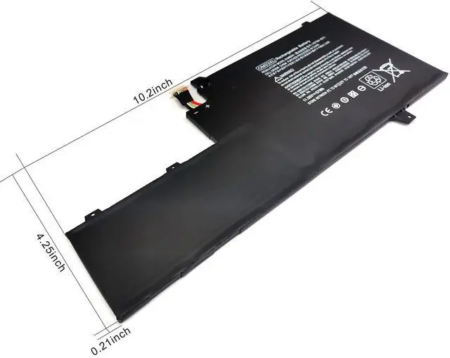 Alt view image 5 of 5 - AN*GWEL OM03XL Laptop Battery Compatible with HP EliteBook x360 1030 G2 Series Notebook 63167-171 863167-1B1 863280-855 HSTNN-IB70 HSTNN-IB7O HSTNN-1B70 HSN-I04C OMO3XL 0MO3XL OM03057XL[11.55V 57Wh]