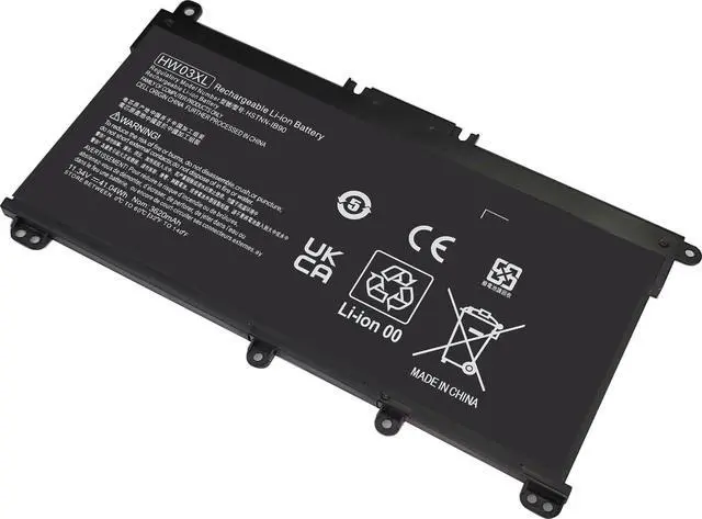 Alt view image 3 of 5 - AN·GWEL HW03XL L97300-005 Laptop Battery for HP Pavilion 15-EG 15-EH 17-CN 17-CP 17Z-CP HW03041XL-PL HWO3XL 17-CP3045CL 15-EG1053CL 17-CN1053CL 17Z-CP100 15-EG0XXX 15-EH0XXX [11.34V 41.04Wh]