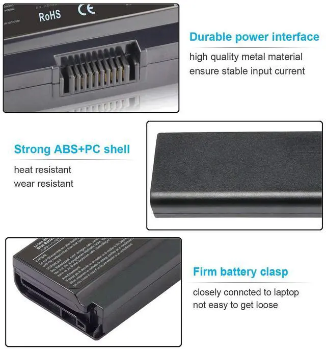 Alt view image 3 of 5 - PA3817U-1BRS Laptop Battery Compatible with Toshiba Satellite C655 C650D C675 C660 L700 L750 L755 L770 L645 L655 L675 P745 P755 P775 M640 M645 A660 A655 A665 PA3818U PA3819U PA3816U PA3634U PABAS228