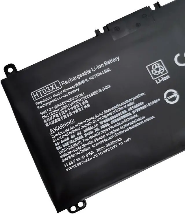 Alt view image 2 of 5 - Fully. HT03XL Replacement Battery Compatible with HP 240 245 250 255 G7, 340 348 G5, Pavilion/Notebook 14 15 17 L11119-855 L11421-421 L11421-2D1 HSTNN-LB8L HSTNN-LB8I - 11.55V 41.9Wh