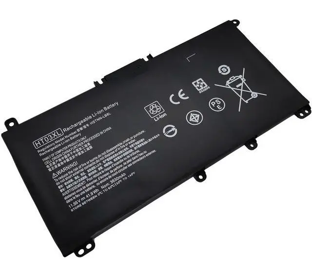 Alt view image 5 of 5 - Fully. HT03XL Replacement Battery Compatible with HP 240 245 250 255 G7, 340 348 G5, Pavilion/Notebook 14 15 17 L11119-855 L11421-421 L11421-2D1 HSTNN-LB8L HSTNN-LB8I - 11.55V 41.9Wh