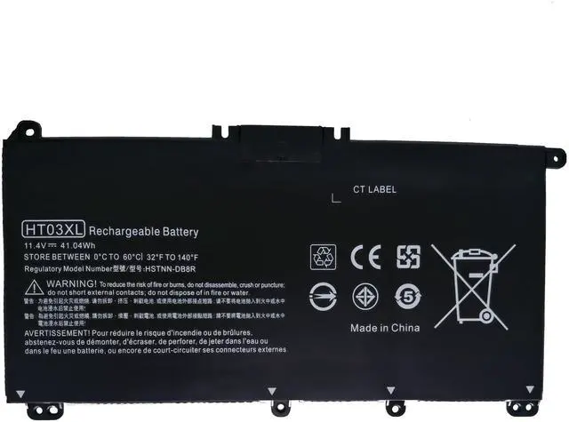 Main image of Batterymarket New HT03XL L11119-855 Replacement Laptop Battery Compatible with HP 240 G7, 245 G7, 250 G7, 255 G7, 340 G5, 348 G5 HT03041XL L11421-421 L11421-422 HSTNN-LB8L 11.4V 41Wh 3600mAh