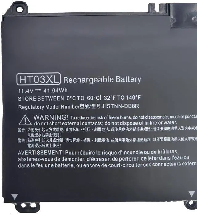 Alt view image 2 of 5 - Batterymarket New HT03XL L11119-855 Replacement Laptop Battery Compatible with HP 240 G7, 245 G7, 250 G7, 255 G7, 340 G5, 348 G5 HT03041XL L11421-421 L11421-422 HSTNN-LB8L 11.4V 41Wh 3600mAh