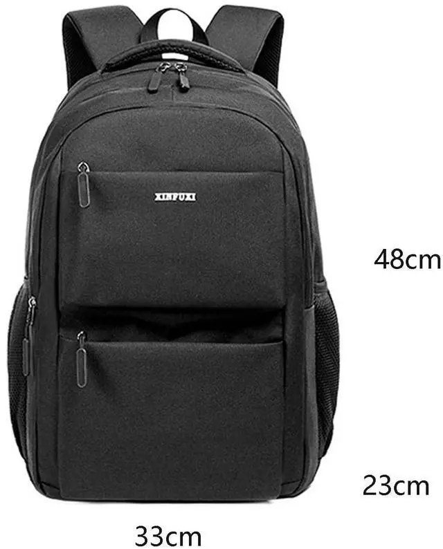 Alt view image 2 of 5 - FARMARK Laptop Backpack for Travel Water Resistant College Backpack for Men Laptop Bag NOT USB Charging Port-C
