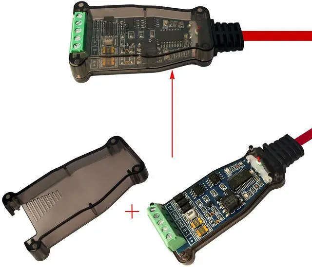 Alt view image 3 of 5 - DSD TECH SH-U11GL Isolated USB-C to RS485 Adapter with FTDI Chip