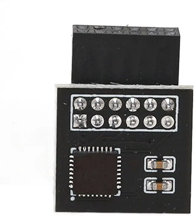 Alt view image 3 of 5 - Goshyda TPM2.0 Encryption Security Module for GIGABYTE Mainboard, SPI 12Pin, 11 2.0, Independent Encryption Processor