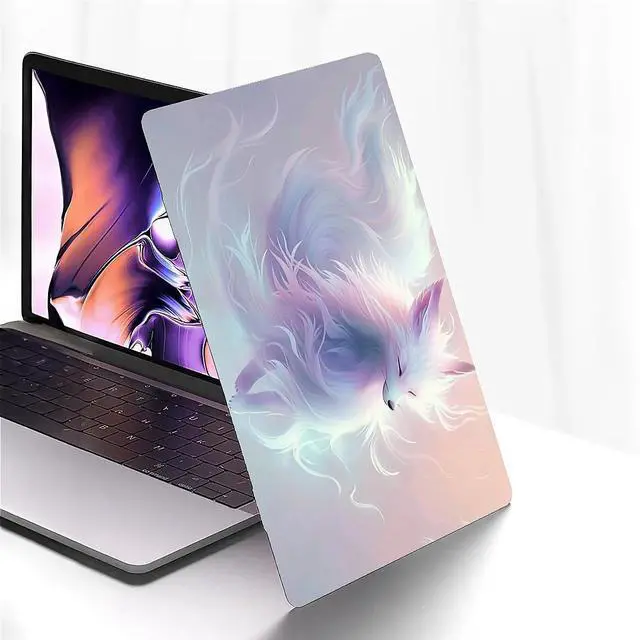 Alt view image 2 of 5 - Goodsprout Computer Case for MacBook Pro 16 Inch Fox in Light and Shadow Colorful Pattern Clear Release 2019 Model A2141 Hard Shell Case Compatible with MacBook Pro 16 Inch
