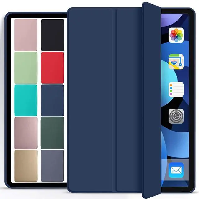 Main image of DuraSafe Cases for iPad 9.7 Inch 6th 5th Air 1st 2nd [iPad 5th 6th Air 1 2 Generation ] A1893 A1822 A1566 MD785LL/B MD788LL/B MD786LL/B MD789LL/B Smart Auto Sleep/Wake Honeycomb Back Cover - Indigo