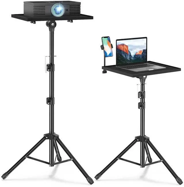 Main image of Facilife Projector Stand Tripod - Laptop Tripod Projector Stand Adjustable Height 22 to 47 Inch, Projector Tripod Stand, Tripod for Porjector, Projector Stand for Outdoor Movies