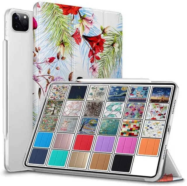 Main image of DuraSafe Cases for iPad Pro 11 inch 4th 3rd 2nd Generation Printed Cover A2759 A2762 A2377 MNXE3LL/A MNXD3LL/A MNXG3LL/A MNXF3LL/A MNXJ3LL/A MNXH3LL/A MNXN3LL/A MP553LL/A A2228 - Birds & Flowers