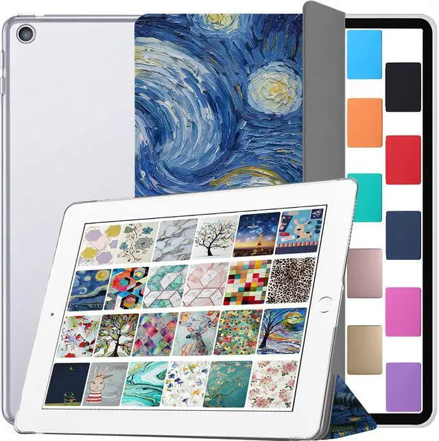Main image of DuraSafe Cases for iPad Air 1st 9.7 inch PC Cover A1474 MD785LL/A MD788LL/A MD788CH/A A1475 MD786LL/A MD789LL/A MD898LL/A ME906LL/A A1476 ME993LL/A ME999LL/A MF020LL/A MF021LL/A - Starry Night
