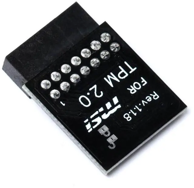 Main image of TPM2.0 Security Module 14Pin -LPC M S I (14-1) Trusted Platform for M S I MS -4136-4462