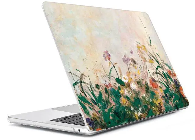 Alt view image 3 of 5 - HOHAIYOO Compatible with MacBook Air 13.6 inch Case 2025 2024 2023 2022 Release M4 A3240 M3 A3113 M2 A2681 with Touch ID, Plastic Hard Shell Case&Keyboard Cover&Screen Film&Webcam Cover, Oil Painting