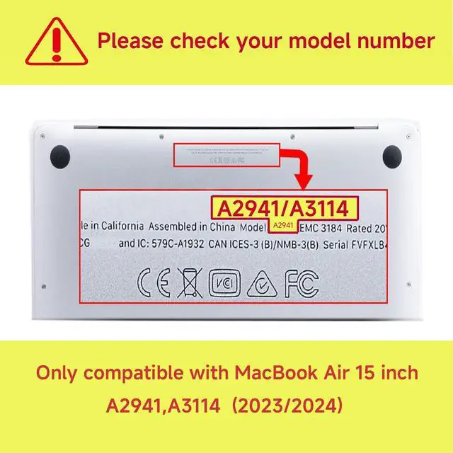 Alt view image 2 of 5 - Fulbrio Arts Compatible with MacBook Air 15 inch Hard Shell Clear Case Skin, 2023 Release A2941 M2 Chip Slim Transparent Hard Shell with Keyboard Cover, Mandala Flower