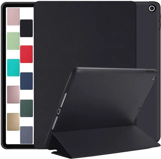 Main image of DuraSafe Cases for iPad 9.7 inch Air 2 Gen 2014 Case A1566 MGLW2LL/A MGL12LL/A MH0W2LL/A A1567 MGKM2LL/A MH182LL/A MGKL2LL/A MGTY2LL/A MH1J2LL/A MGTX2LL/A MH2V2LL/A MH2W2LL/A MH2U2LL/A - Black