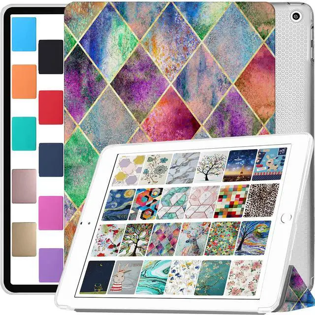 Main image of DuraSafe Cases for iPad Mini 4th Gen Printed Case A1538 MK6K2LL/A MK6J2LL/A MK6L2LL/A A1550 MK9J2LL/A MK9H2LL/A MK9G2LL/A MK9P2LL/A MK9Q2LL/A MK9N2LL/A MK882LL/A MK862LL/A MK872LL/A - Diamond Grid