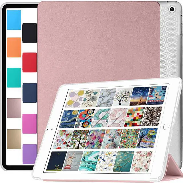 Main image of DuraSafe Cases for iPad Mini 6 Gen 2021 8.3 Inch [ Mini 6th Gen ] A2567 A2568 A2569 MK7M3LL/A MLWL3LL/A MK7R3LL/A MK7P3LL/A MK7T3LL/A MLWR3LL/A MK7X3LL/A MK7V3LL/A Transparent Back Shell - Rose Gold