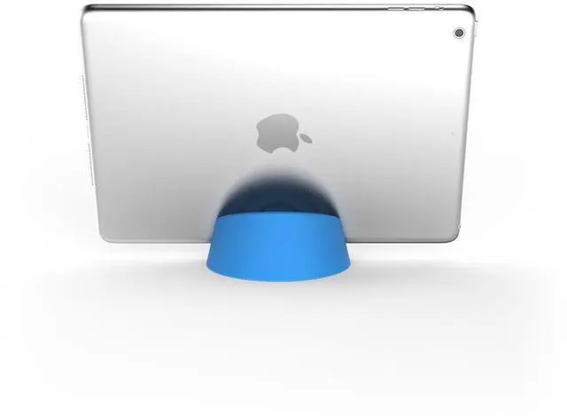 Alt view image 3 of 5 - GOGO Industries Stump Stand for eReaders/iPads/iPhones/Tablets - Blue