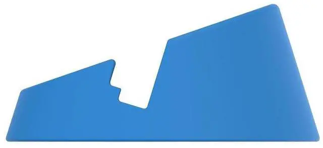 Alt view image 4 of 5 - GOGO Industries Stump Stand for eReaders/iPads/iPhones/Tablets - Blue