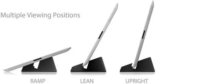 Alt view image 5 of 5 - GOGO Industries Stump Stand for eReaders/iPads/iPhones/Tablets - Blue