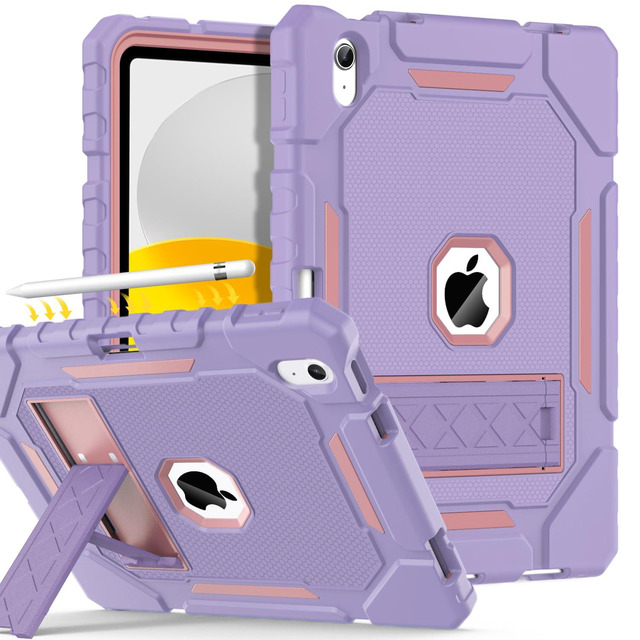 thumbnail image 2 of Fintie Silicone Case For IPad 10th Gen / 11th Gen (A16) - Anti-Slip Shockproof Cover 2 of 3