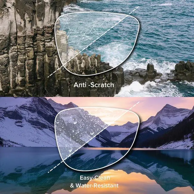 Alt view image 4 of 5 - HOKETOP Blue Light Blocking Glasses for Men Anti-Fatigue Computer Monitor Gaming Glasses Prevent Headaches Glasses, Arrow Silver/Black