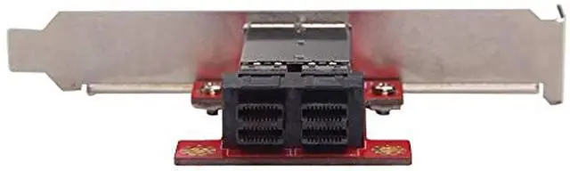 Alt view image 5 of 5 - Internal SFF-8643 to External SFF-8644 Mini SAS Adapter, Dual Ports