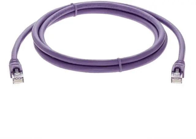 Alt view image 5 of 5 - InstallerParts (10 Pack Ethernet Cable CAT6A Cable UTP Booted 1 FT - Purple - Professional Series - 10Gigabit/Sec Network/High Speed Internet Cable, 550MHZ
