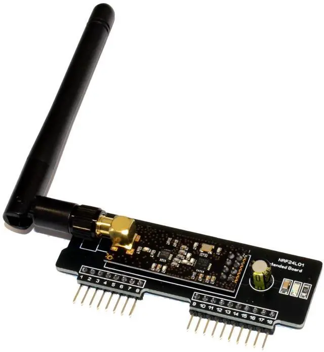 Alt view image 2 of 5 - IotMug Flipper Zero NRF24L01 Maxi Radio Module 2.4 Ghz