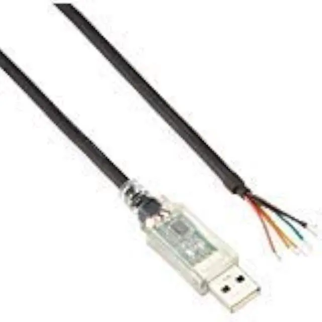 Main image of FTDI USB-RS232-WE-1800-BT Cable, USB to RS232 Serial, 1.8M, Wire END (5V)