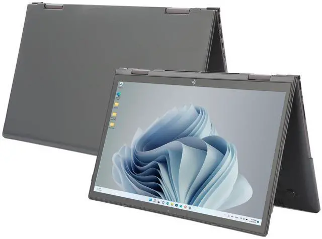 Main image of mCover Case ONLY Compatible for 2022~2023 15.6" HP Envy x360 15-EW0000 (Intel CPU) / 15-EY0000 (AMD CPU) Series Laptop (NOT Fitting Any Other HP Models) - Black