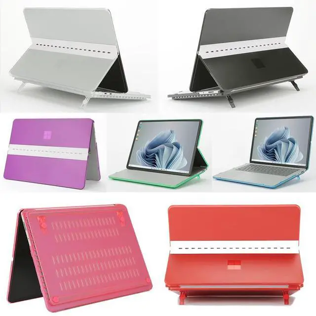 Alt view image 4 of 5 - mCover Case Compatible ONLY for 2023-2024 14.4" Microsoft Surface Laptop Studio 2 Notebook Computer (NOT Fitting Any Other Microsoft Models) - Black