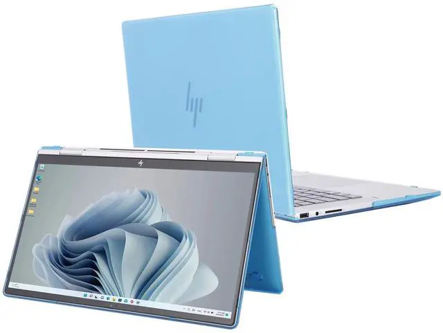 Main image of mCover Case ONLY Compatible for 2023~2024 15.6" HP Envy x360 15-FE0000 (Intel CPU) / 15-FH0000 (AMD CPU) Series Laptop (NOT Fitting Any Other HP Models) - Aqua