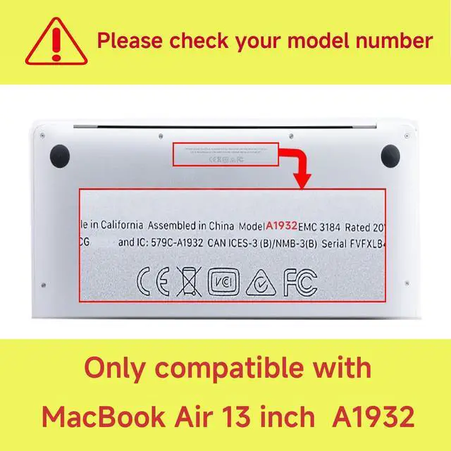 Alt view image 2 of 5 - Fulbrio Arts Compatible with MacBook Air 13 inch Hard Shell Clear Case Skin, 2022, 2021,2020-2018 Release A1932 Slim Transparent Hard Shell with Keyboard Cover,Cute Flower Purple