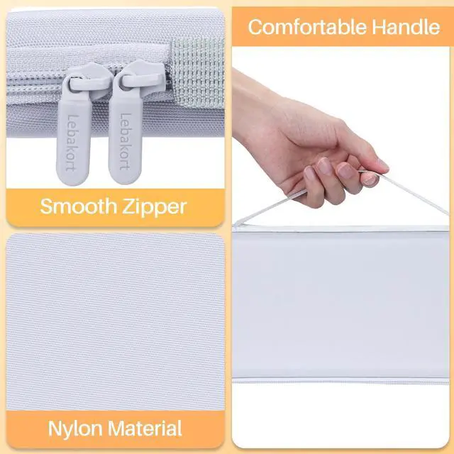 Alt view image 5 of 5 - Lebakort Storage Case Compatible with Apple Magic Keyboard + Magic Mouse Combo