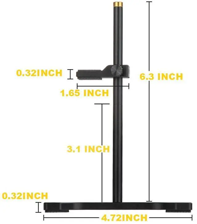 Alt view image 4 of 5 - GPU Support Bracket, GPU Holder Stand, Adjustable GPU Sag Bracket Graphics Card Support for 12cm Fan Mount CNC Aluminum (0.63-6.3inch)