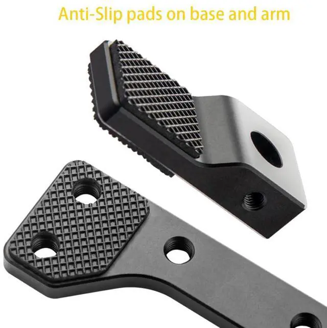 Alt view image 5 of 5 - GPU Support Bracket, GPU Holder Stand, Adjustable GPU Sag Bracket Graphics Card Support for 12cm Fan Mount CNC Aluminum (0.63-6.3inch)