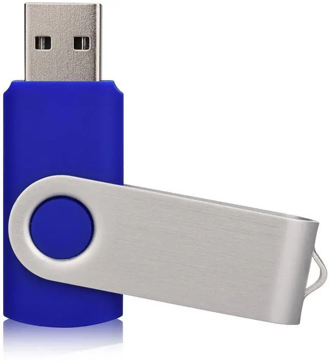 Alt view image 3 of 4 - KALSAN 10 Pack 8GB USB Flah Drive USB 2.0 USB Thumb Drives-Blue