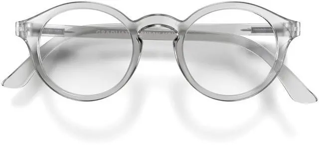 Main image of LONDON MOLE(r) Graduate Blue Light Blocking Glasses - Cool round panto shape - Anti-eyestrain for screens - Unisex with spring hinges